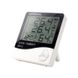 Электронный цифровой термометр гигрометр с выносным датчиком и часами Uchef HTC-2, версия 2 3855 фото 6