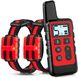 Электроошейник для дрессировки собак iPets DTC-500-2, с 2-мя ошейниками, водонепроницаемый, до 500 метров, красный 7574 фото 1