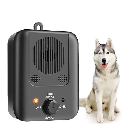 Ультразвуковий стаціонарний антигавкіт для собак Digital Lion BK-4, з датчиком гавкіту ,до 15м, чорний 7141 фото