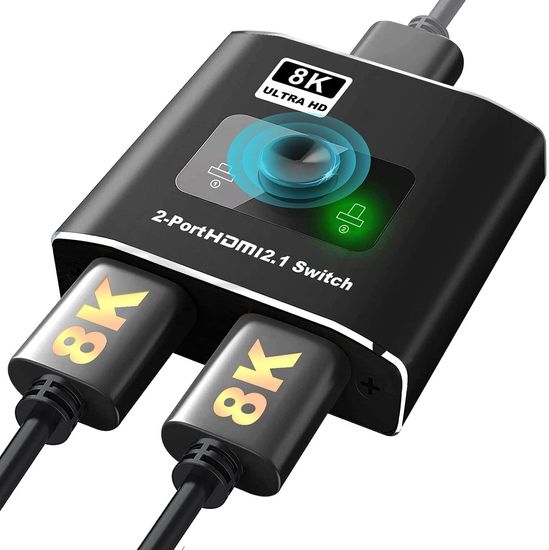 HDMI переключатель на 2 канала Addap HVS-09 | Switch: двухпортовый свитч с поддержкой 8K / 60Hz 0199 фото