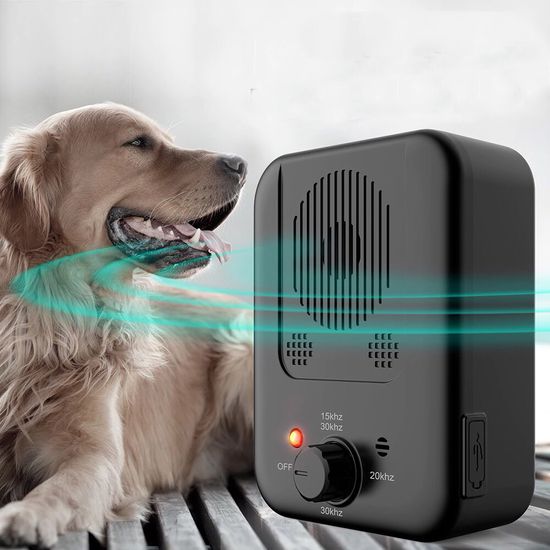 Ультразвуковий стаціонарний антигавкіт для собак Digital Lion BK-4, з датчиком гавкіту ,до 15м, чорний 7141 фото