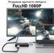 Адаптер / розгалужувач з DisplayPort на HDMI/VGA/DVI порти Addap DPA-01Mix | Перехідник 3в1 для передачі відеосигналу, FullHD 1080P