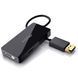Адаптер / розгалужувач з DisplayPort на HDMI/VGA/DVI порти Addap DPA-01Mix | Перехідник 3в1 для передачі відеосигналу, FullHD 1080P