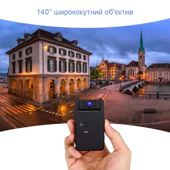 Wi-Fi камера відеоспостереження з поворотним об'єктивом 180° Digital Lion MD91, міні, з датчиком руху, 1080P 7804 фото