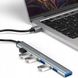 USB-хаб, концентратор / разветвитель для ноутбука Addap UH-04, на 7 портов USB 3.0 + USB 2.0, Gray 0288 фото 14