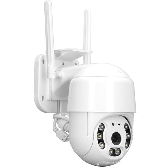 Поворотна вулична WiFi камера відеоспостереження uSafe OC-02-PTZ, з датчиком руху та LED + ІЧ підсвіткою, 3 МП 1207 фото