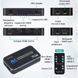 HDMI Комутатор | світч на 4 порти Addap HVS-04, чотиринаправлений відео перемикач 4К, з підтримкою ARC, Black 0176 фото 6