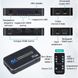 HDMI Комутатор | світч на 4 порти Addap HVS-04, чотиринаправлений відео перемикач 4К, з підтримкою ARC, Black 0176 фото 3