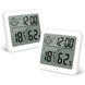 Цифровой термометр – гигрометр Uchef CX0813 с часами, календарем и индикатором комфорта 0218 фото 3