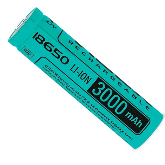 Аккумулятор Li-Ion на 3000 mAh Videx 18650 | без защиты 0025 фото