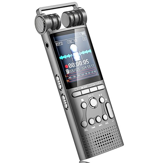 Професійний цифровий диктофон Savetek GS-R06, стерео, 8 Гб + підтримка SD карт 3796 фото