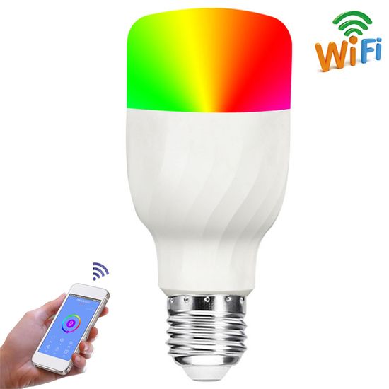 Умная светодиодная WiFi LED лампочка USmart Bulb-01w, смарт-лампа с поддержкой Tuya, Android/iOS 7722 фото