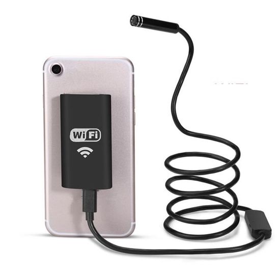 Беспроводной wifi эндоскоп для смартфона Digital LIon ES-8, 2 Мп, 1 метр, 8 мм диаметр, 500 мАч 3859 фото