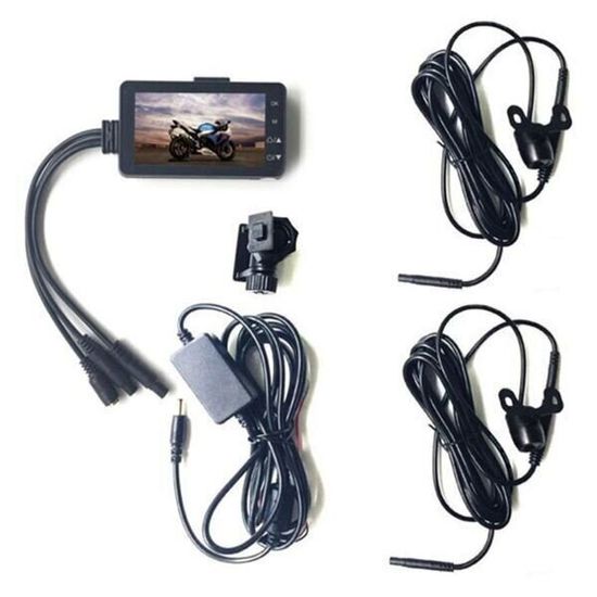 Видеорегистратор для мотоцикла с двумя камерами Digital Lion SE330, HD, 120 градусов 7980 фото