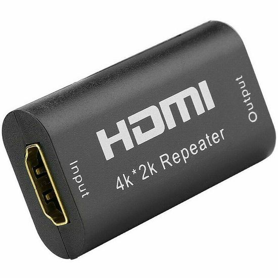 HDMI репитер, усилитель 4K видеосигнала до 40 метров Addap HRE-01 Автономный HDMI-HDMI удлинитель 4K / 1080P 0202 фото