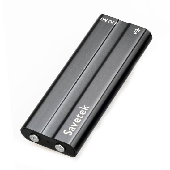 Міні диктофон c MP3 плеєром Savetek 500, 8 Гб, 18 годин запису 3731 фото