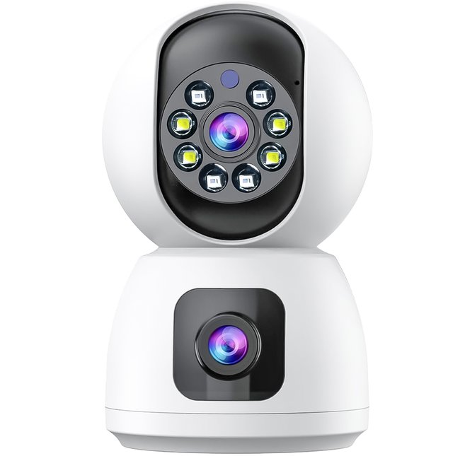 Поворотная WiFi камера видеонаблюдения, видеоняня uSafe IC-01DL-PTZ, с датчиком движения и ночной подсветкой, 4 МП 1235 фото