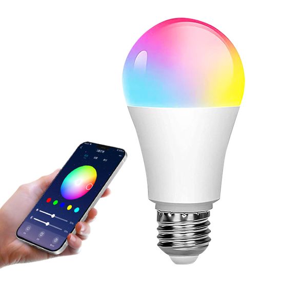 Розумна світлодіодна WiFi LED лампочка USmart Bulb-03w+, RGB, з підтримкою Tuya, E27, 110-250V 7725 фото
