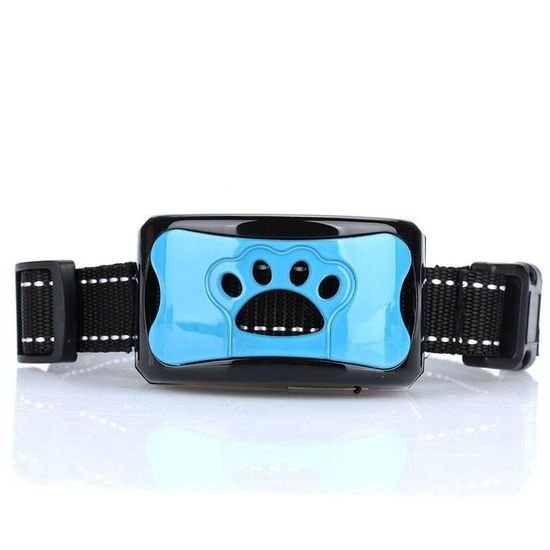 Ошейник антилай ультразвуковой вибрационный для маленьких собак Pecute Y-7, синий 5068 фото