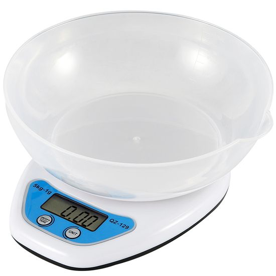 Кухонные электронные весы со съемной чашей UChef QZ-129, до 5 кг 0028 фото