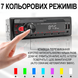 Автомагнітола 1DIN Podofo A3032 з FM, Bluetooth, голосовим помічником | автомобільний MP3 плеєр з радіо в машину, AUX, USB, стерео, керування з додатку, black