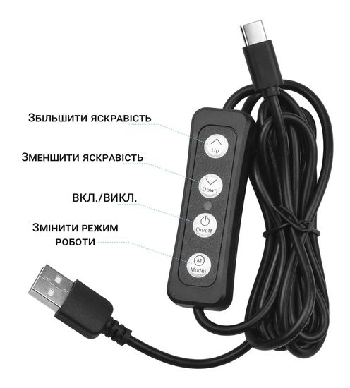 Светодиодная USB десктоп – лампа Andoer SL-01, скринбар для экрана, монитора 0074 фото