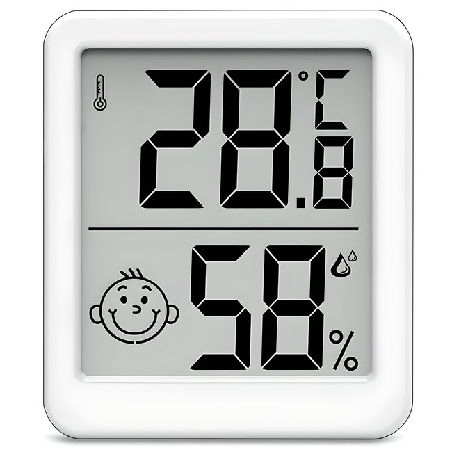 Электронный комнатный термометр-гигрометр UChef YZ-6050, термогигрометр для измерения температуры и влажности в помещении. 1238 фото