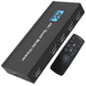 HDMI сплиттер для 4 источников видео на 1 экран Addap HVS-13, мультиэкранный 4K HDMI коммутатор с Quad View, black 1311 фото 2