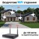 Беспроводной WiFi комплект видеонаблюдения на 4 камеры USmart ICK-01w, поддержка умного дома Tuya, 2 Мп, FullHD 7726 фото 6