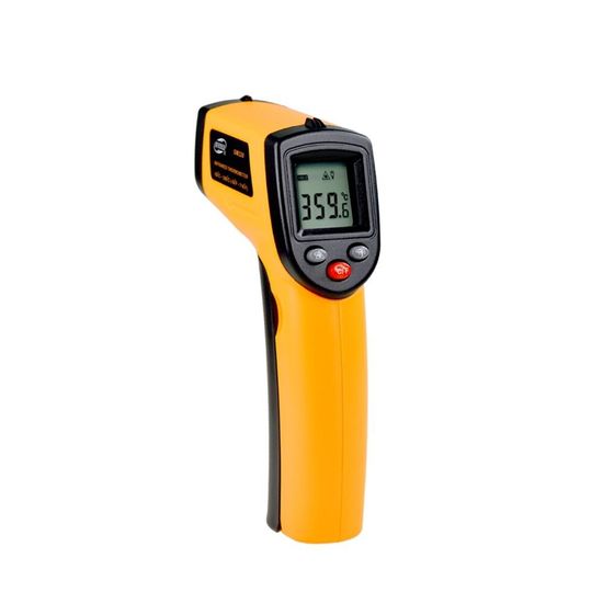 Бесконтактный электронный цифровой инфракрасный термометр VKTECH GM320, до 380 градусов 3615 фото