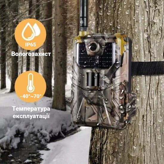 4G / APP Фотоловушка, камера для охоты Suntek HC-900plus, 2K, 30Мп, с приложением iOS / Android 7534 фото