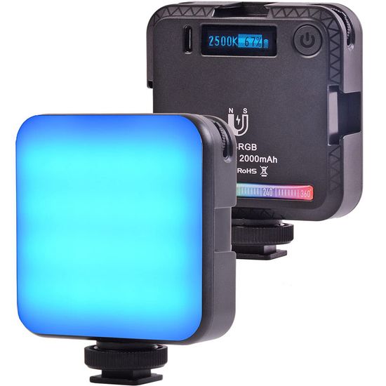 Заповнююче накамерне відео світло Andoer W64RGB Mini RGB | світлодіодна портативна LED панель 0075 фото