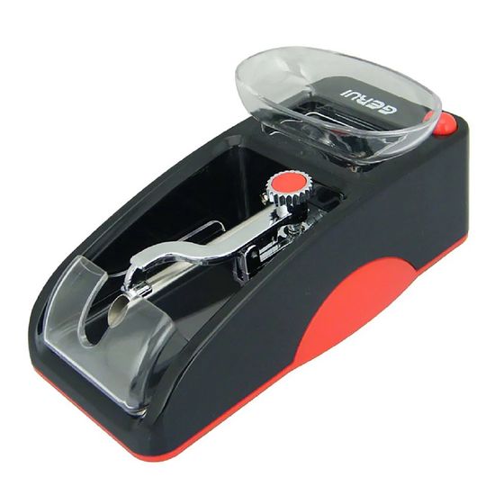 Электрическая машинка для набивки сигарет Gerui GR-12 SLIM ,Ø 6,5 мм, красная 7209 фото