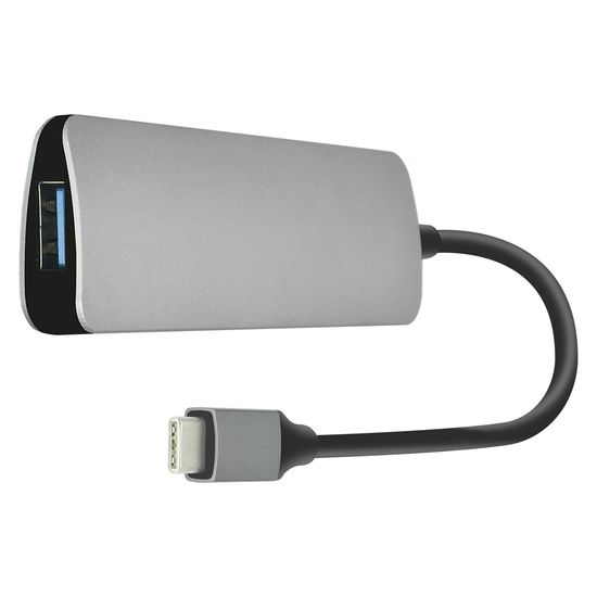 USB Type-C разветвитель | хаб на 4 порта USB 3,0 + MicroUSB для ноутбука Addap MH-03 7769 фото
