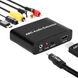 HDMI ARC аудіо екстрактор Addap HAE-04, конвертер звуку з HDMI на RCA / Toslink (SPDIF) / Coaxial / AUX 3.5 мм для ТВ, саундбарів та підсилювачів 1313 фото 9