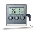 Кухонний термометр з виносним щупом + таймер UChef TP-700, для м'яса, з магнітом і сигналізатором