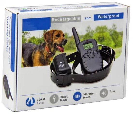 Электроошейник для дрессировки собак с 2-мя ошейниками Petainer PET998DB-2, аккумуляторный 6259 фото