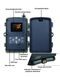 4G / APP Фотоловушка, камера для охоты Suntek HC-801plus, 2K, 30Мп, с приложением iOS / Android 7536 фото 4