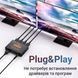 Активный HDMI разветвитель на 4 порта Addap HVS-02, четырехнаправленный видео сплиттер 4К 7583 фото 4