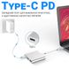 USB Type-C хаб 3в1: USB 3,0 + HDMI + Type-C, мультифункціональний розгалужувач для ноутбука Addap MH-06 7771 фото 7
