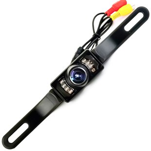 Автомобільна камера заднього виду Podofo P0072A1, з функцією нічного бачення та захищена від вологи, IP66, 120° 7354 фото