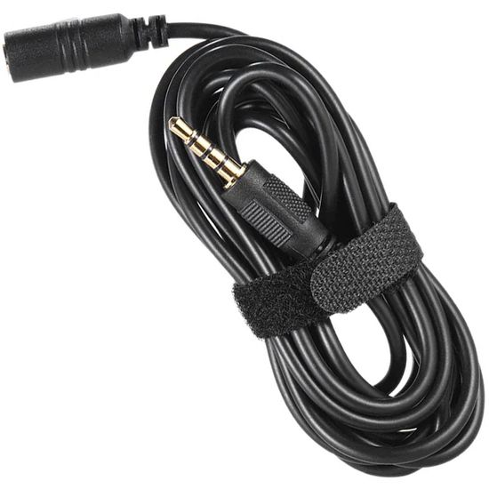Аудио-кабель удлинитель 3,5мм Male - 3,5мм Female (4-pin) для микрофона и наушников Andoer ECM-01 0079 фото