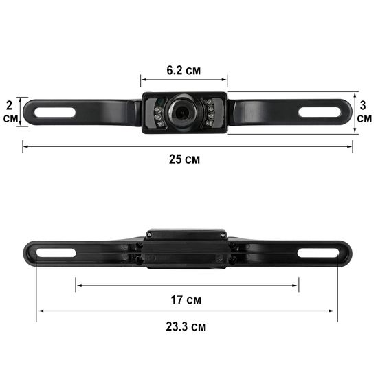 Автомобильная камера заднего вида Podofo P0072A1,с функцией ночного видения и защитой от влаги, IP66, 120° 7354 фото