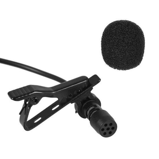 Качественный петличный микрофон Andoer EY-510A, петличка для смартфона, камеры, ПК 7164 фото