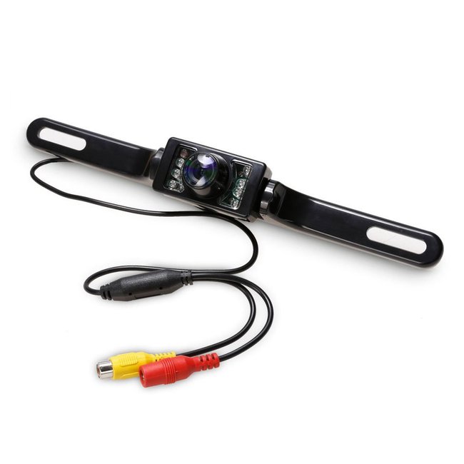 Автомобільна камера заднього виду Podofo P0072A1, з функцією нічного бачення та захищена від вологи, IP66, 120° 7354 фото