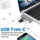 Мультифункціональний USB Type-C хаб Addap MH-07 | концентратор для ноутбука 5в1: USB 3,0 + SD + MicroSD + Type-C 7772 фото 9