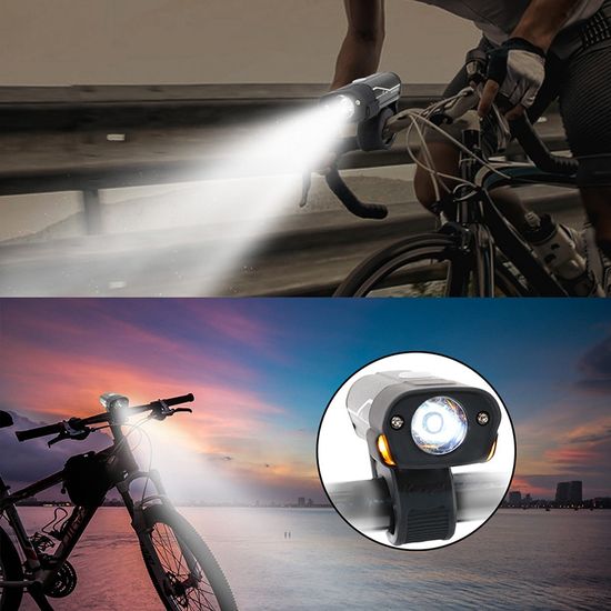 Передня фара для велосипеду | вело ліхтар West Biking HYD-018, з акумулятором 7416 фото