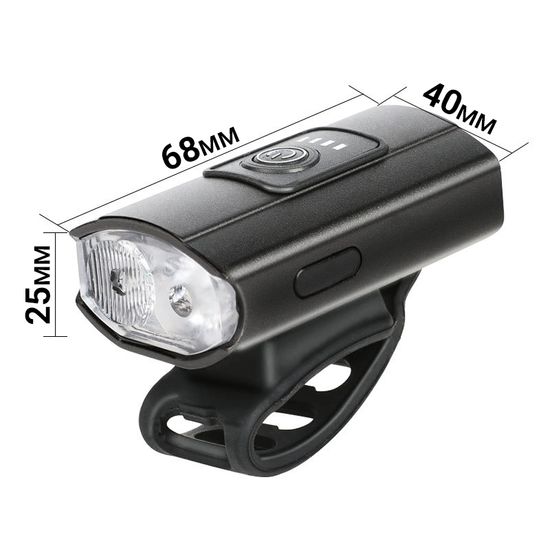Передняя фара для велосипеда | вело фонарь с аккумулятором Bike Light 2285-2XPE 0048 фото