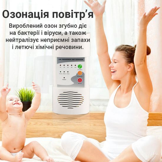 Озонатор воздуха ATWFS-30 | бытовой ионизатор для дома, до 30 м2 7299 фото