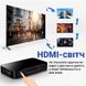 HDMI комутатор | світч на 4 порти Addap HVS-05, чотиринаправлений відео перемикач, 4К, Чорний 7773 фото 5